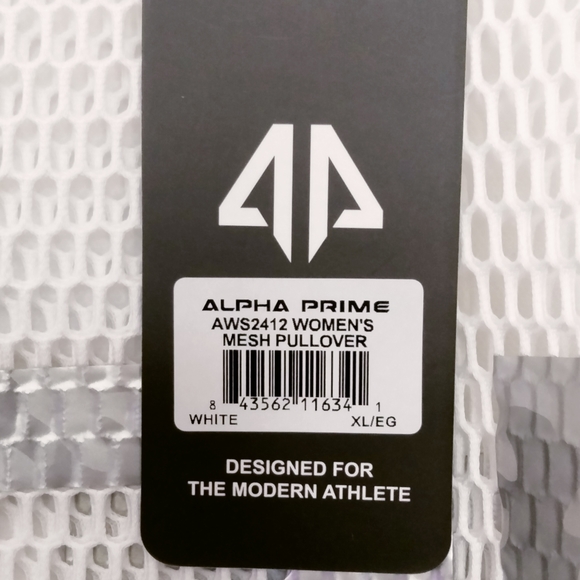 NWT Alpha Prime Mesh Pullover Sz XL - Picture 10 of 11